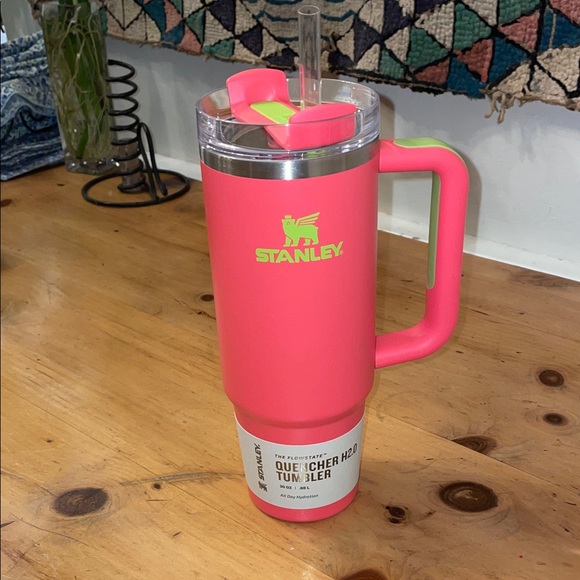 NWT- Stanley- 30oz Flowstate Quencher H2.0 Tumbler- Hibiscus 🌺 - Picture 3 of 16